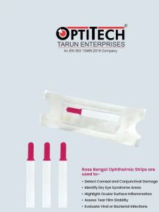 Rose Bengal Ophthalmic Strips
