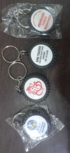 Tyre Shaped Keychain