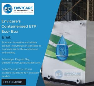 Containerised Effluent Treatment Plant