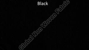 Plain Black Non Woven Fabric