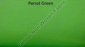 Plain Green Non Woven Fabric
