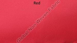 Plain Red Non Woven Fabric