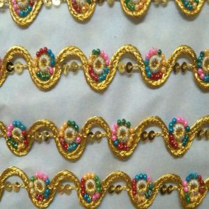 Decorative Beaded Lace Trim