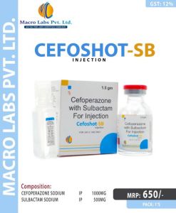 Cefoperazone Sulbactam Sodium Injection