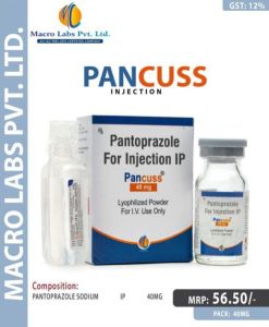 Pantoprazole 40mg Injection