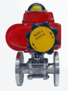 Electric Actuated Flanged Ball Valve