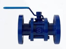 PN40 Cast Iron Screwed Single Piece Ball Valve
