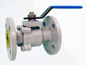 industrial flow control ss flanged ball valve