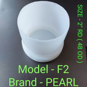 Pearl Plastic End Cap for 48 OD Round Pipe
