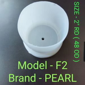 Pearl Plastic End Cap for 48 OD Round Pipe