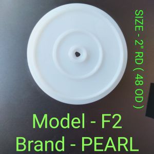 Pearl Plastic End Cap for 48 OD Round Pipe