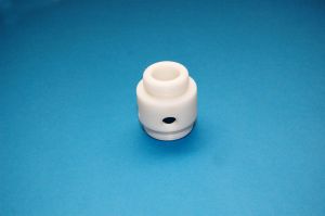 White Round Industrial Nylon Shoulder Bushes