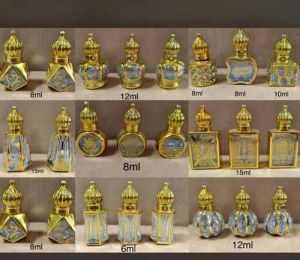 Fancy Attar Glass Bottle