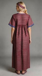 Embroidered Cotton Jaipuri Embroidery Nighty