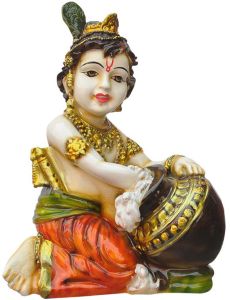 Bal Krishna Butter Pot Idol