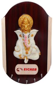 Ganesh Ji Key Holder Wall Frame