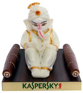 Ganesh Ji Reading Idol Table Decor