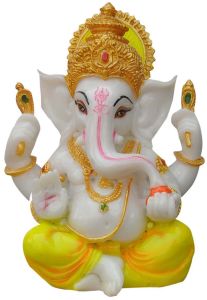 Ganpati Bappa Sitting Pooja Murti