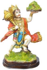 Hanuman Ji Sanjeevani Parvat Resin Statue