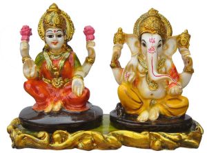 Laxmi Ganesh Dual Pooja Murti Set