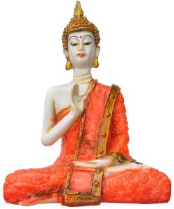 Meditation Buddha Sitting Idol Calm Pose Statue