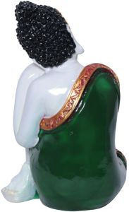 Meditative Resting Buddha Calm Pose Decor Idol