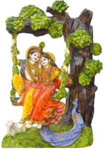 Radha Krishna Jhula Idol Statue