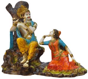 Radha Krishna Tree Idol Statue