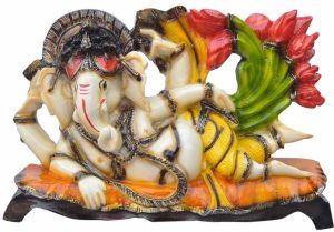 Shree Ganpati Reclining Artistic Idol Statue