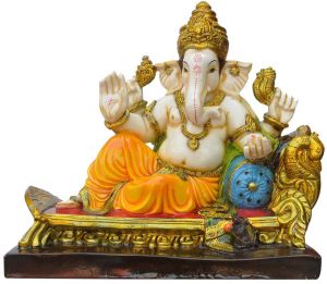 Shree Ganpati Sofa Style Sitting Murti