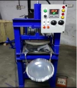 GI PP30 Hydraulic Single Die Paper Plate Making Machine