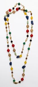 Handcrafted Navratna Mala Necklace