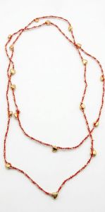 Handmade Red Thread Necklace