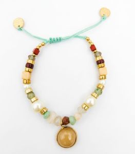 Lizzie Fortunato Mistflower Mixed Bead Bracket