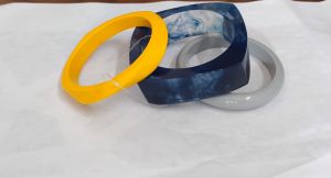 Resin Bangle Set for Women