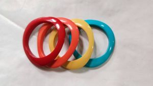Retro Style Resin Bangles