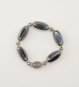 Stone Breaded Bracelet