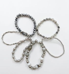 Stretchable Beaded Bracelets