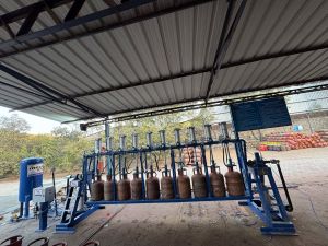LPG Cylinder Hydrostatic Testing Machine