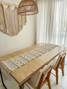 Macrame Table Runner