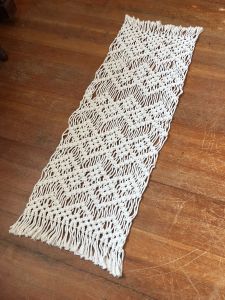 Macrame Table Runner