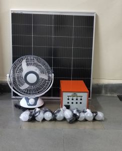80w Solar Home Lighting System