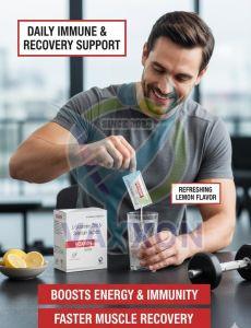 Voxmin L-Glutamine, Zinc &AMP; Selenium Sachets