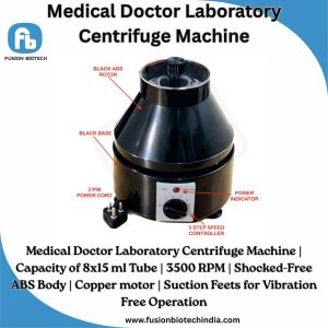 Doctor Model Centrifuge Machine