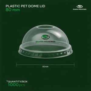 80mm Dome Shaped Lid