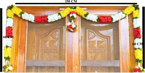 Red White Green Special Design Fabric Door Hanging