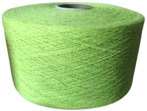10s Apple Green Cotton Polyester Yarn