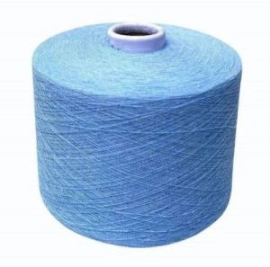 2/10 Sky Blue Open End Cotton Polyester Yarn