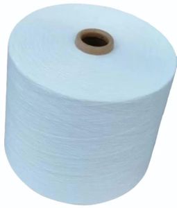 2/20 Bleech White Open End Cotton Polyester Yarn