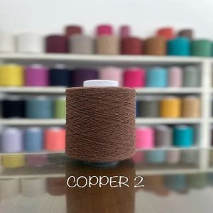 6s Copper 2 Cotton Polyester Yarn